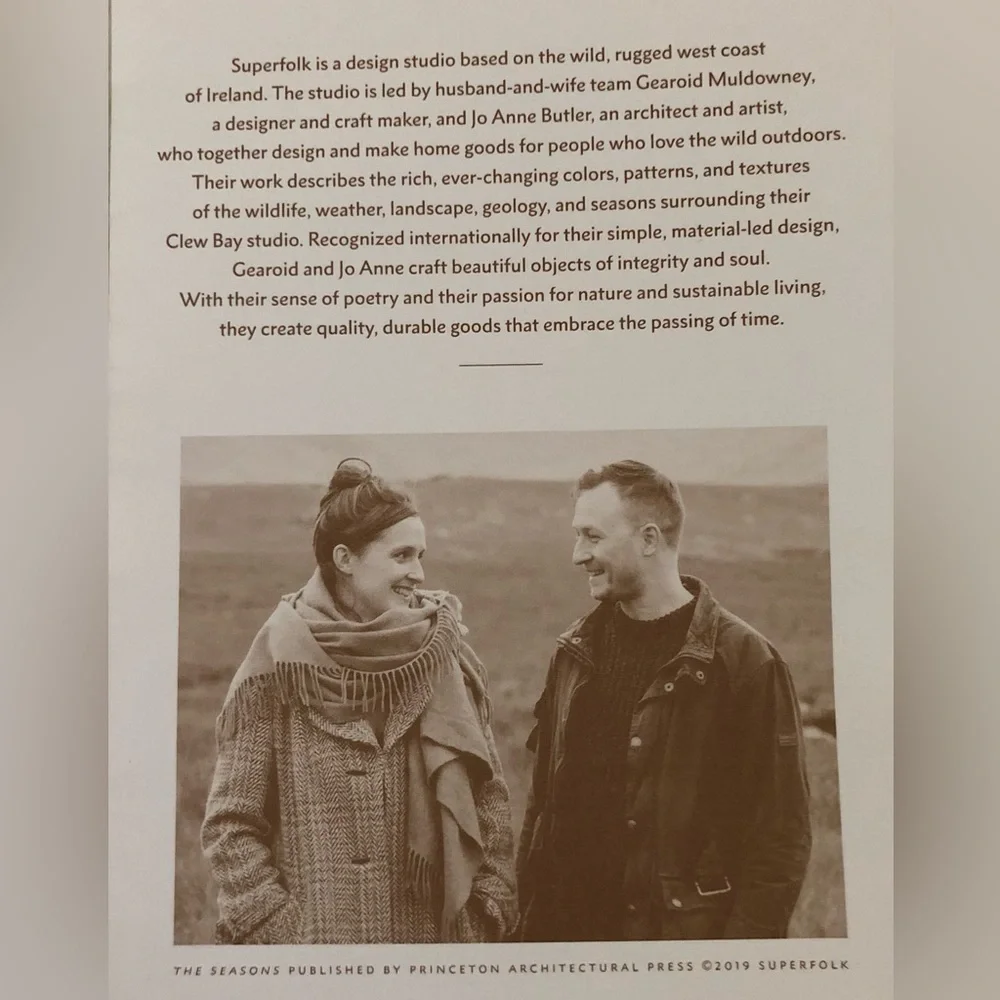 Cards & Sliding Box 20 cards & envelopes “The Seasons”  Prints by Superfolk - Picture 7 of 9